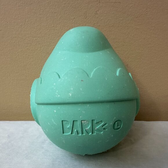 2 BARK Large Super Chewer Rubber Toys / Like New / Rocket and Elf Head - Picture 8 of 12